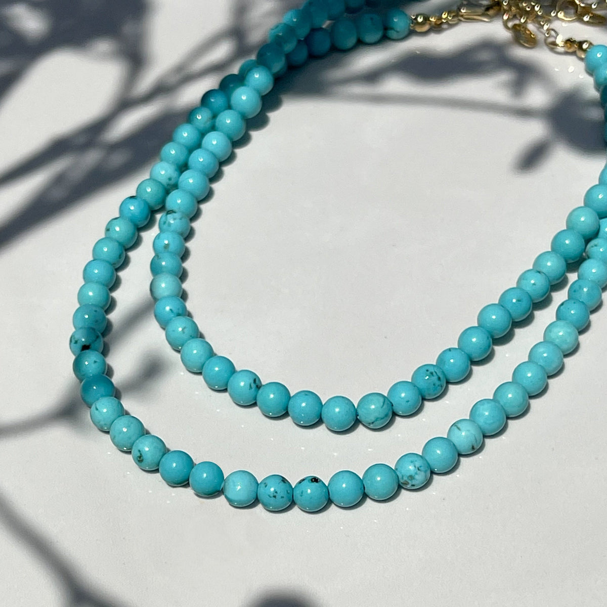 Kali Natural Turquoise Candy Necklace